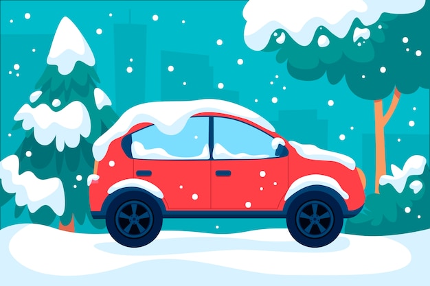 Neige voiture : 312 764 images, photos de stock, objets 3D et