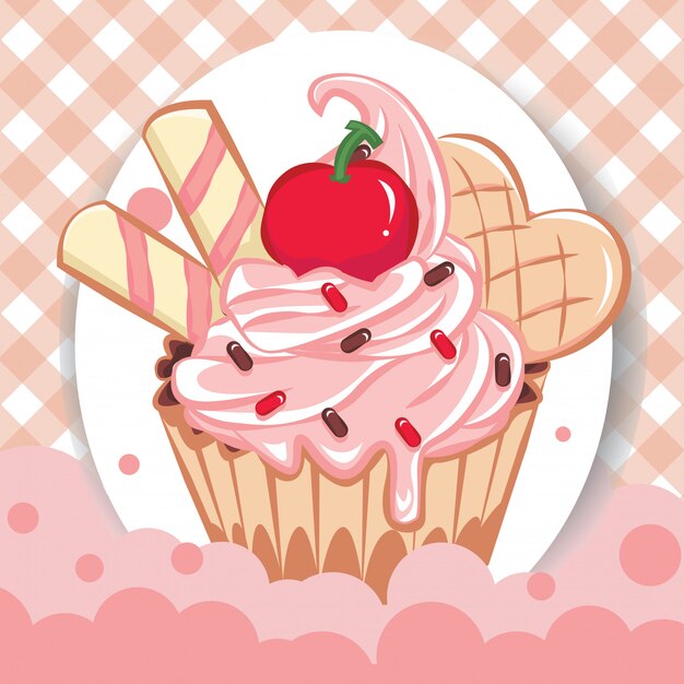 Illustrations De Dessin Anime De Cupcakes Avec Motif Transparent Bonbons Pour La Fete D Anniversaire Dessert Sucre Et Delicieux Petit Gateau D Anniversaire Vecteur Premium Illustrations De Dessin Anime De Cupcakes Avec Motif Transparent Bonbons Pour La Fete D Anniversaire Dessert Sucre Et Delicieux Petit Gateau D Anniversaire Vecteur Premium
