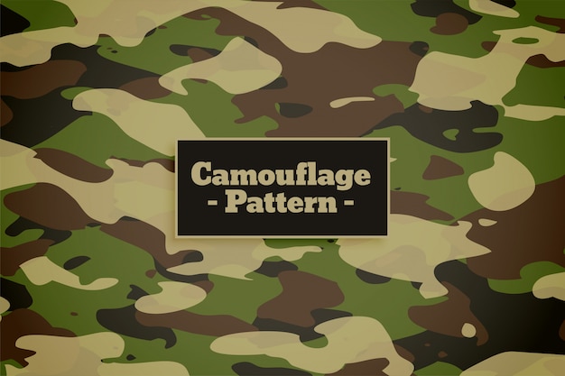 Impression de fond de camouflage pour l'armée et l'armée
