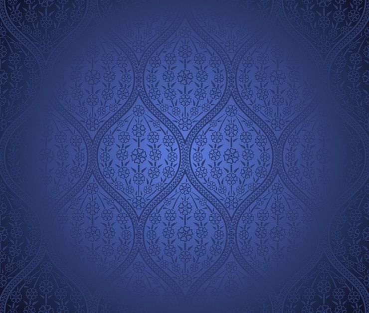 Vecteur gratuit impression de fond sans couture marocaine