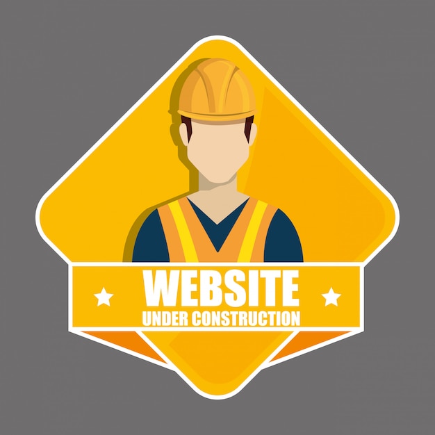 Vecteur gratuit industrie de la construction et des outils