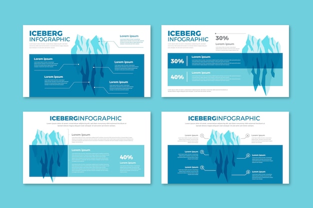 Infographie De L'iceberg