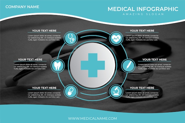 Infographie Médical Avec Photo