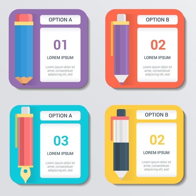 Infographie Scolaire Avec Option