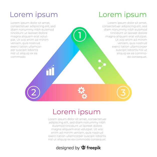 Vecteur gratuit infographie