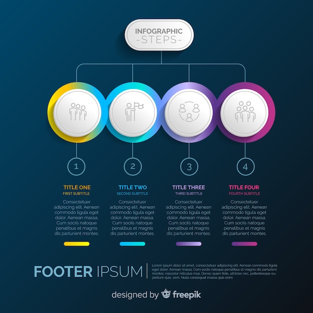 Vecteur gratuit infographie