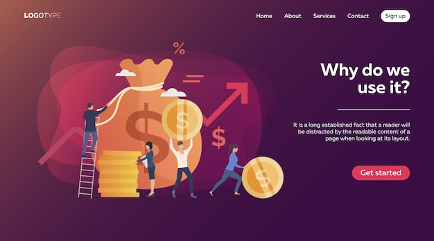 Investisseurs gagnant un revenu