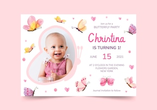 Invitations papillon