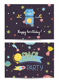Modele D Invitation D Anniversaire Pour Enfants Avec Robot Vecteur Gratuite Modele D Invitation D Anniversaire Pour Enfants Avec Robot Vecteur Gratuite