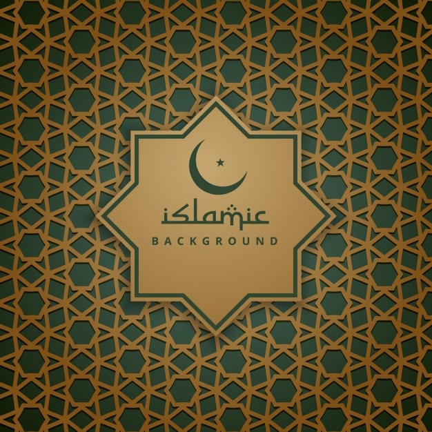 Vecteur gratuit islamic pattern background