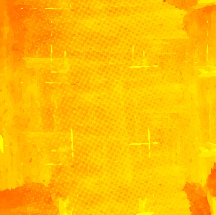 Vecteur gratuit jaune aquarelle texture