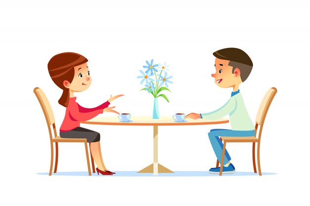  Couple  D ner Romantique Au Restaurant Homme Et Femme 
