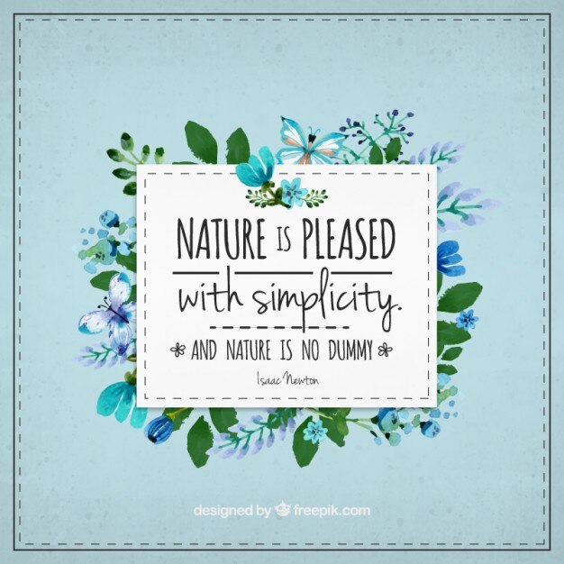 jolie citation floral sur la nature