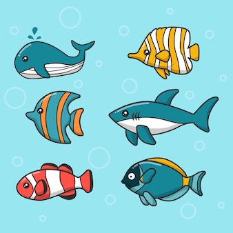 Joyeux Anniversaire Avec Des Poissons Droles Vecteur Gratuite Joyeux Anniversaire Avec Des Poissons Droles Vecteur Gratuite