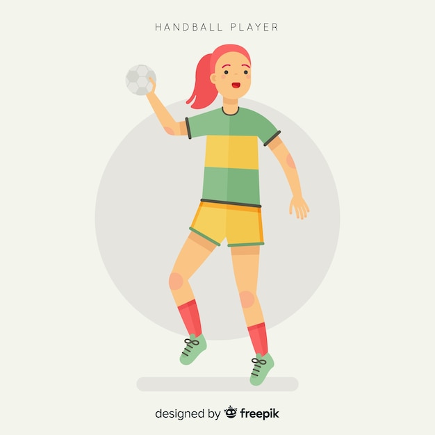 Joueur De Handball Féminin