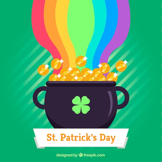 Vecteur gratuit le jour de st. patrick