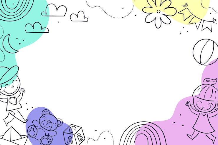 Vecteur gratuit journée des enfants dessinés à la main en arrière-plan espagnol