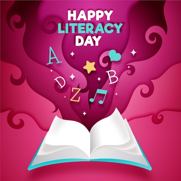Journée internationale de l'alphabétisation en papier