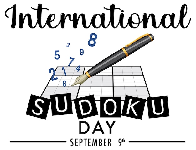 Journée internationale du Sudoku 9 septembre
