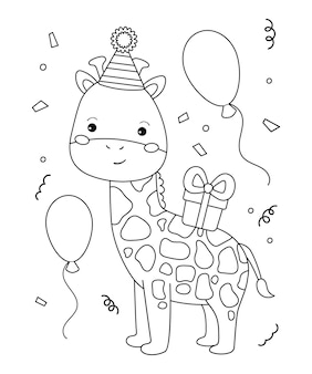 Joyeux Anniversaire Drole Garcon Avec Chapeau De Fete Et Cadeaux Vecteur Premium Joyeux Anniversaire Drole Garcon Avec Chapeau De Fete Et Cadeaux Vecteur Premium
