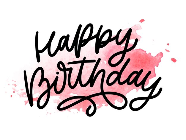 Bulles De Cartes Joyeux Anniversaire Dans La Decoration De Baton A La Mode Vecteur Premium