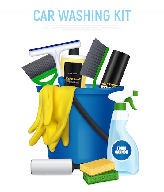 Kit De Lavage De Voiture