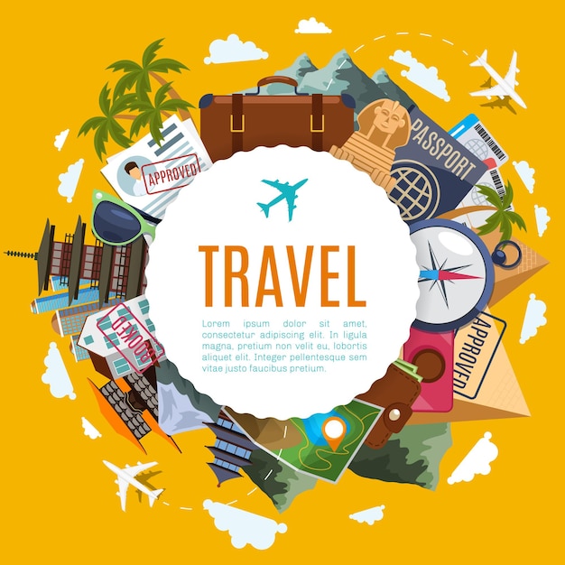 Label Voyage Et Tourisme Avec Attractions