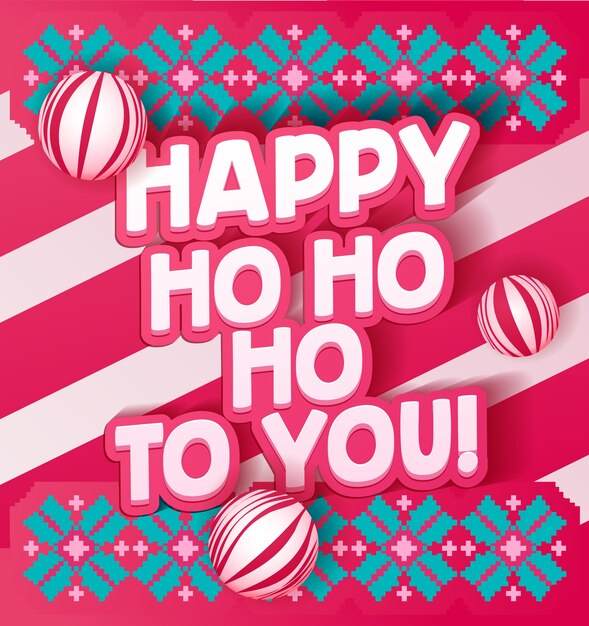 Lettrage Fait Pour La Carte Postale Du Nouvel An Citation Inspirante De Noel Message De Signe De Voeux Vecteur Premium