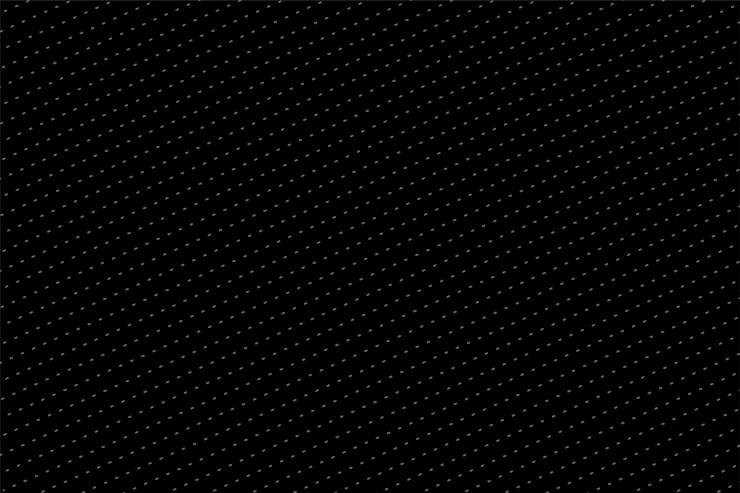Vecteur gratuit ligne rétro pointillée minimale sur fond noir foncé