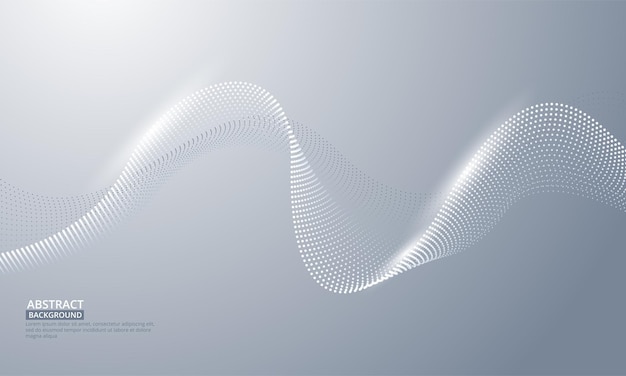 Lignes ondulées fluides abstraites. illustration vectorielle