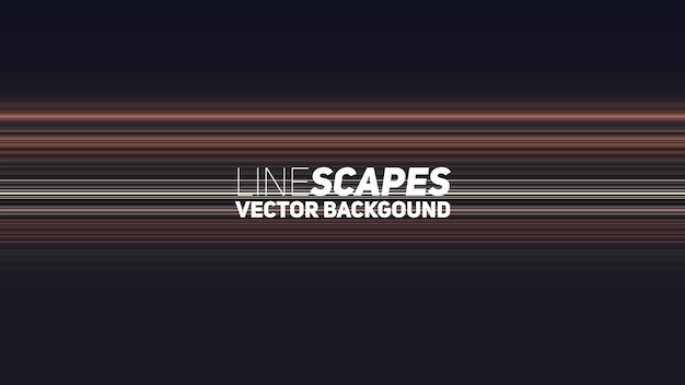 Vecteur gratuit linescapes gradient background bandes dégradées minimales