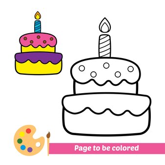 Gateau D Anniversaire Avec Bougie Et Chat Mignon Vecteur Premium Gateau D Anniversaire Avec Bougie Et Chat Mignon Vecteur Premium