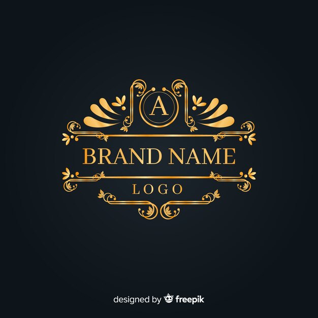 Logo décoratif vintage élégant