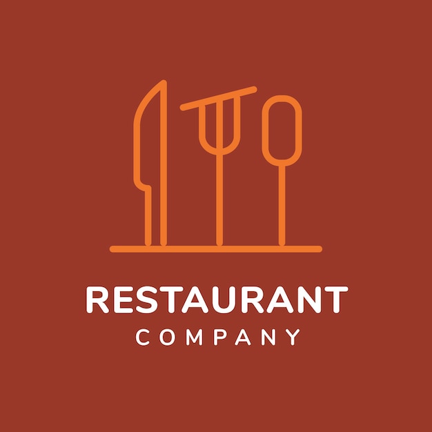 Logo du restaurant, modèle d'entreprise alimentaire pour le vecteur de conception de marque