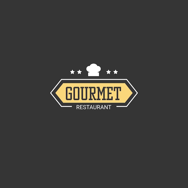 Vecteur gratuit logo d'entreprise de restaurant