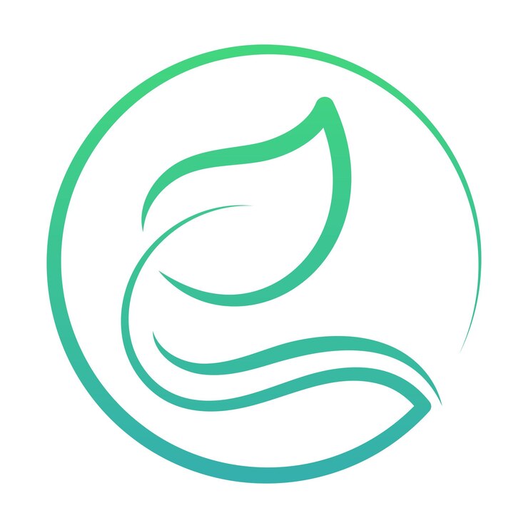 Vecteur gratuit logo de la feuille