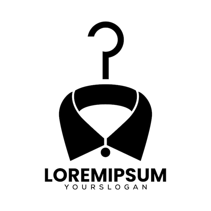 Logo de magasin de vêtements pour adultes
