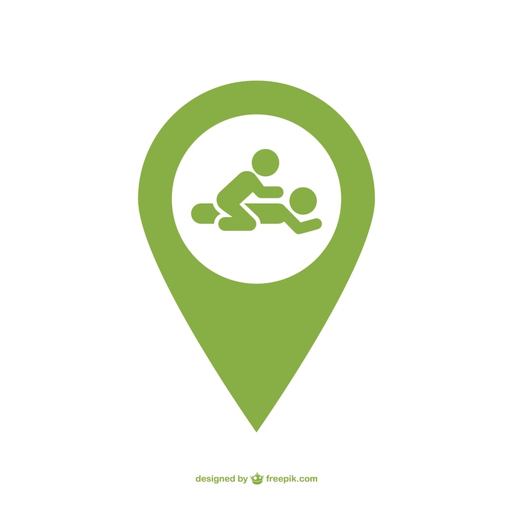 Vecteur gratuit logo de massage vecteur