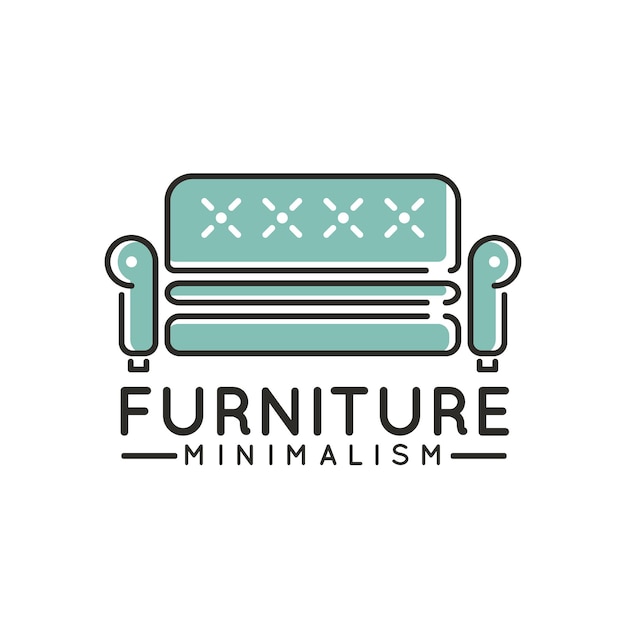 Logo Minimaliste Pour Entreprise De Meubles