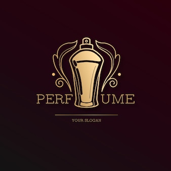 Logo de parfum de luxe