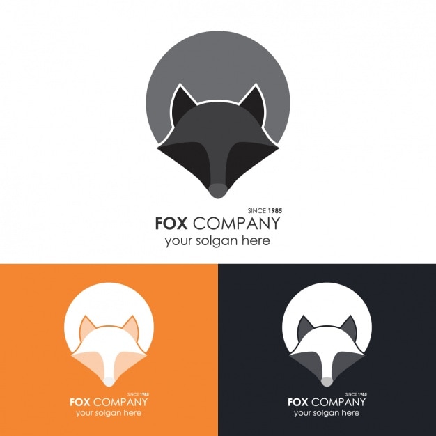 Vecteur gratuit logo template set