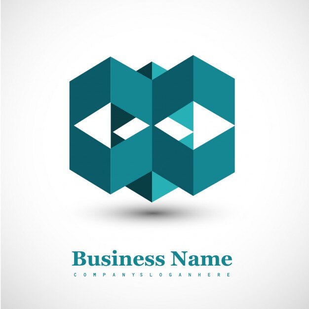 Vecteur gratuit logotype de l&#39;entreprise résumé
