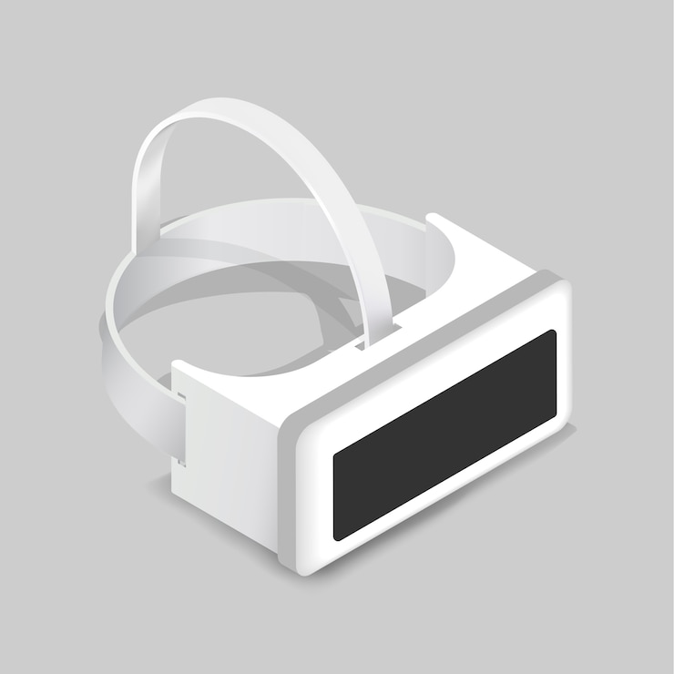 Vecteur gratuit lunettes de réalité virtuelle