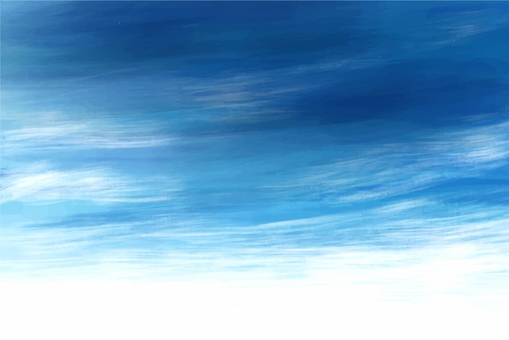 Vecteur gratuit un magnifique nuage blanc sur un ciel bleu.