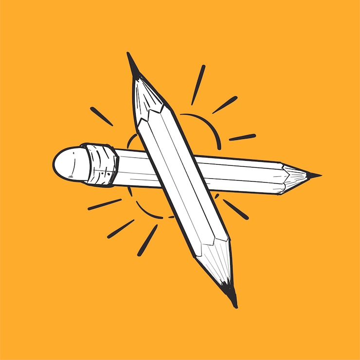 Vecteur gratuit main, dessin d'illustration du concept de leadership