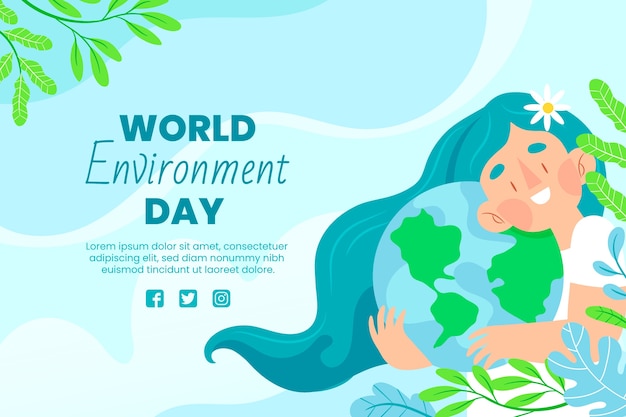 Main Environnement Mondial établi Day Background