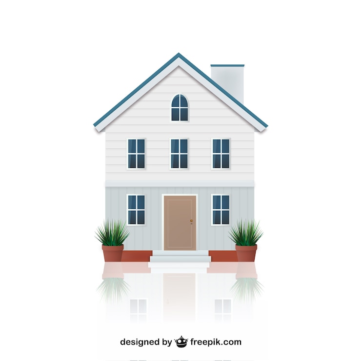 Vecteur gratuit maison illustration