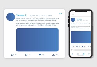 mockup LinkedIn