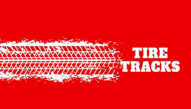 marque de pneu fond rouge pour le sport automobile