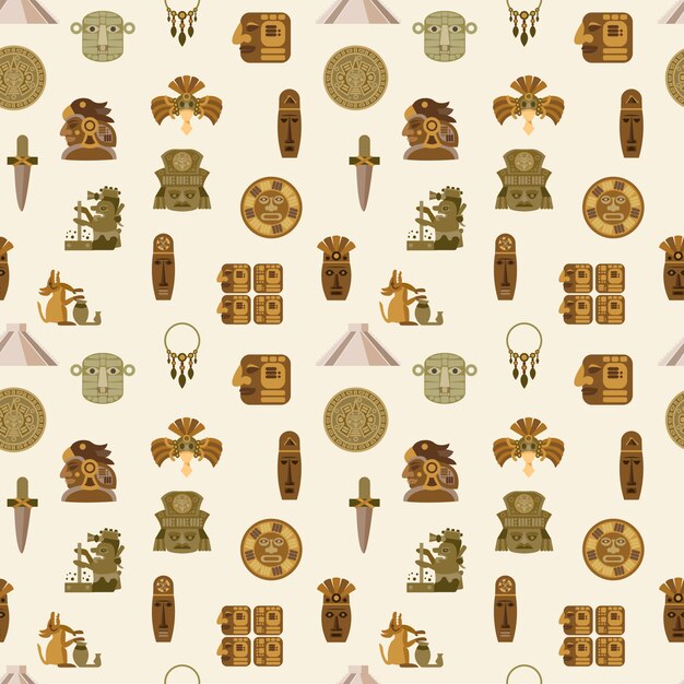 Maya Seamless Pattern